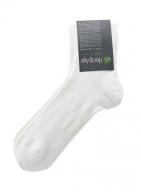 Hanfsocken - weiß XL (45-47)