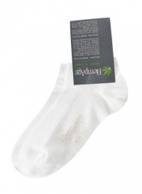 Sneaker-Hanfsocken -  weiß S (36-38)