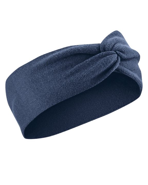 Strick-Stirnband navy (marineblau)