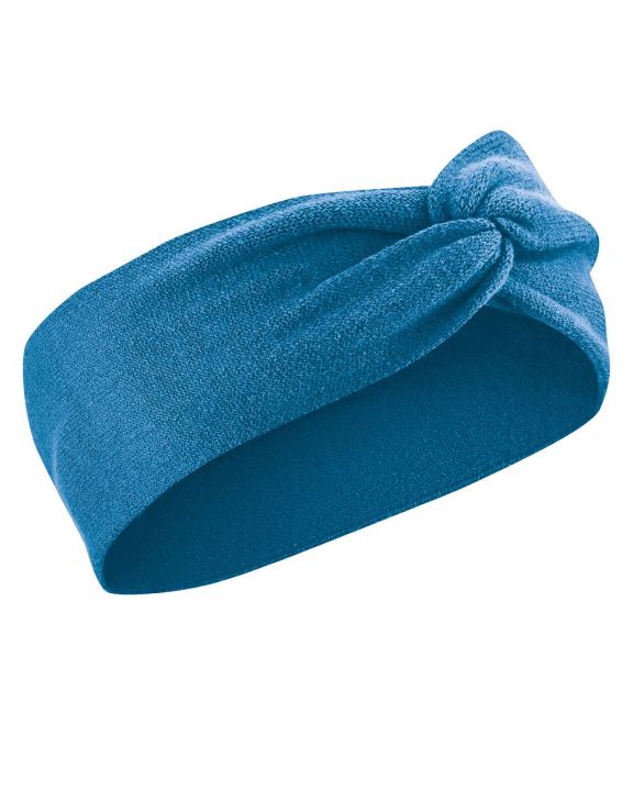 Strick-Stirnband sea (meeresblau)