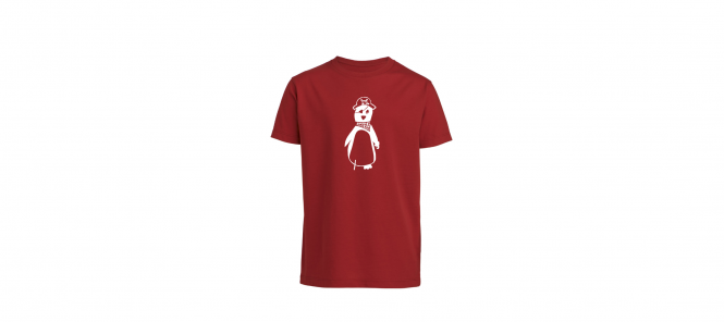 Piratenpinguin Kinder-Shirt (gerade) 